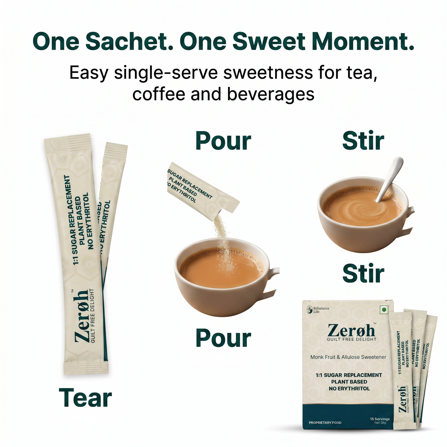 Zeroh Sugar - Home and On the Go Bundle