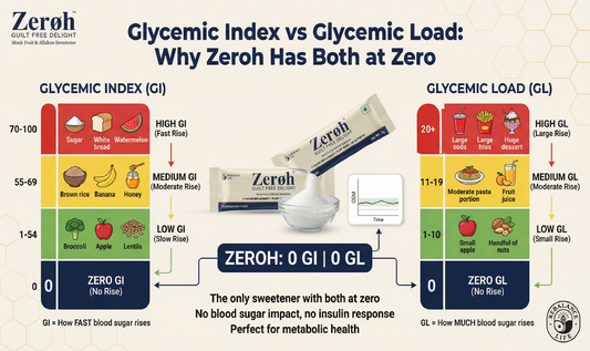 Glycemic Index vs Glycemic Load: Why Zeroh Has Both at Zero
